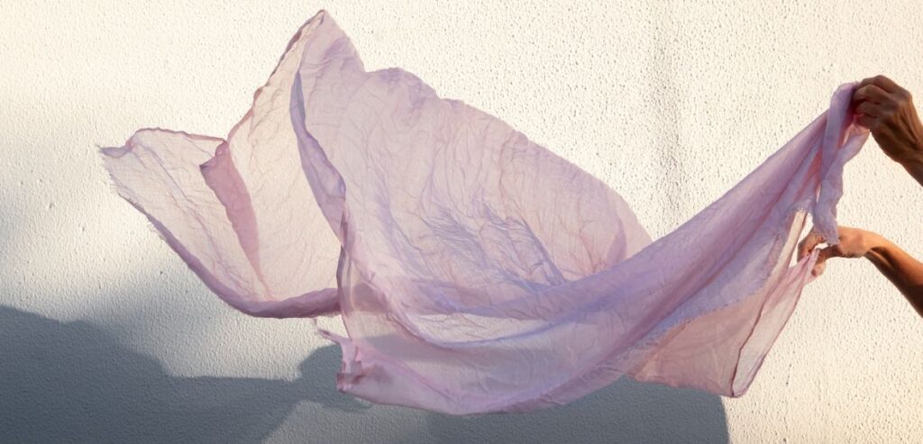 Trend 3:Sheer Layers & Soft Textiles